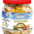 Veselka Rassolnik, Eintopf mit Salzgurken 450 g – Glas, Vorderseite