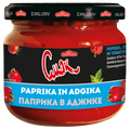 Cmak gebratene Paprika in Adschika 345 g – Glas, Vorderseite