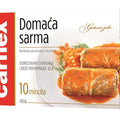 Carnex Domaća sarma, charutos de couve com molho 400 g – embalagem, frente