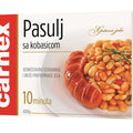 Carnex Pasulj, white beans with sausages 400 g – can, front