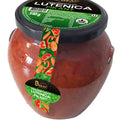 Bazar Lutenica, Gemüsemischung pikant 540 g – Glas, Vorderseite