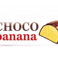 Swisslion Choco Banana, banana-flavour foam sweet 18 g – pack, front