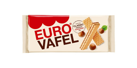 Eurocrem – Wafers com Sabor a Avelã (Eurovafel), 180 g