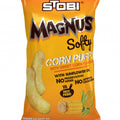 Stobi Magnus Softy, flips sabor milho doce 85 g – embalagem, frente