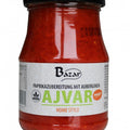 Bazar Ajvar, Paprikapaste pikant 350 g – Glas, Vorderseite
