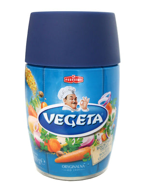 Podravka Vegeta, Würzmischung 400 g – Glas, Vorderseite