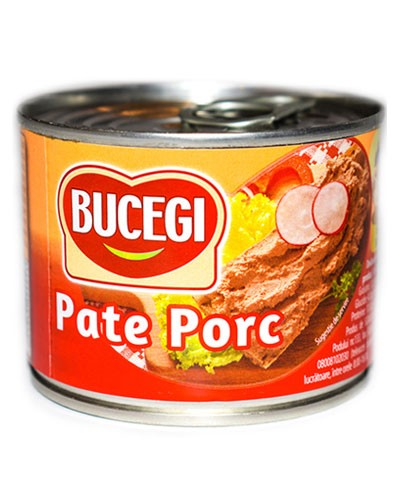 Bucegi – Pasta de Fígado de Porco (Pate Porc), 200 g
