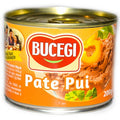Bucegi Pate pui, Hähnchenleberaufstrich 200 g – Dose, Vorderseite
