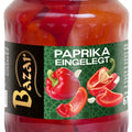 Bazar eingelegte rote Paprika 670 g – Glas, Vorderseite