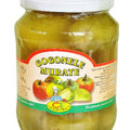Gogonelli Gogonele murate, grüne Tomaten in Salzlake 680 g – Glas, Vorderseite
