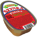 Agrico Szynka Polska, polnisches Brühwursterzeugnis 120 g – Dose, Vorderseite
