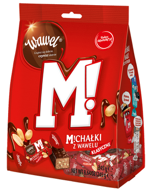 Wawel – Schokokonfekt mit Erdnüssen (Michałki Klasyczne), 245 g