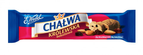 Wedel – Sesame Halva with Peanuts and Raisins (Chałwa Królewska), 50 g