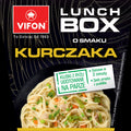 Vifon Lunch Box, chicken-flavour rice noodle soup 85 g – box, front