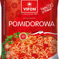 Vifon Pomidorowa, tomato-flavour instant noodle soup 65 g – pack, front