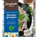 Lewandowski Gerstengraupen 400 g – Packung mit 4 Kochbeuteln, Vorderseite