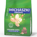 Mieszko Michaszki Original, Erdnusspralinen 260 g – Packung, Vorderseite