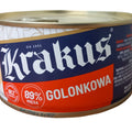 Krakus Golonka wieprzowa, pork knuckle meat 300 g – can, front