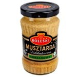 Roleski Musztarda Chrzanowa, Senf mit Meerrettich 175 g – Packung, Vorderseite
