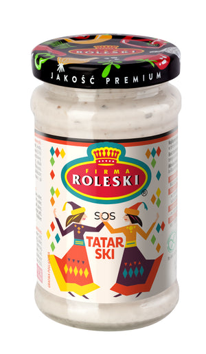 Roleski Tatarski, Tatarensauce 240 ml – Packung, Vorderseite