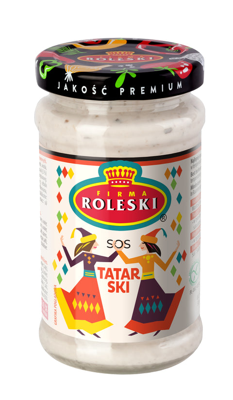 Roleski Tatarski, tartare sauce 240 ml – pack, front