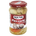 Rolnik Champignons mit Karotten und Zwiebeln 320 g – Glas, Vorderseite