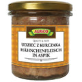 Agrico Fine Chicken Meat, frango em gelatina 300 g – lata, frente