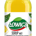Łowicz lemon-flavoured syrup 400 ml – bottle, front