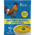 Bazar, chicken noodle soup 58 g – sachet, front