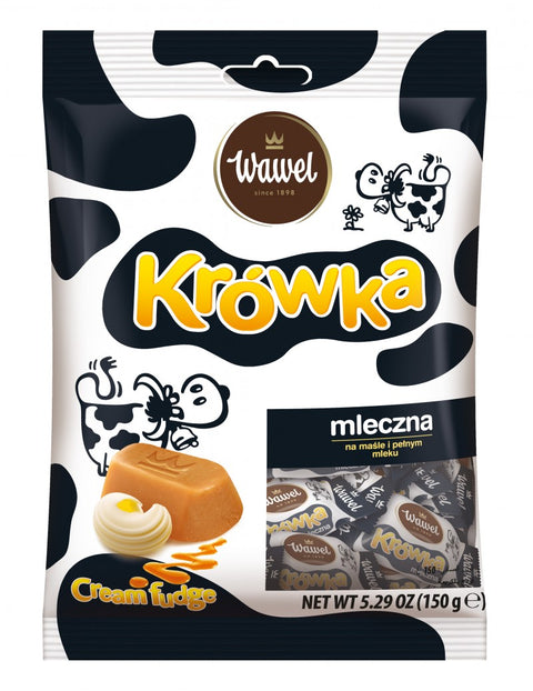 Wawel – Milk Fudge Candies (Krówka mleczna), 150 g