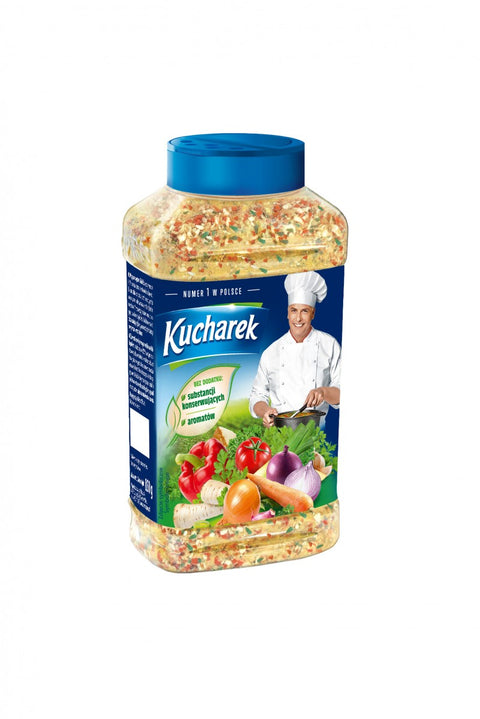 Kucharek Würzmischung Universal mit Gemüse 850 g – Packung, Vorderseite