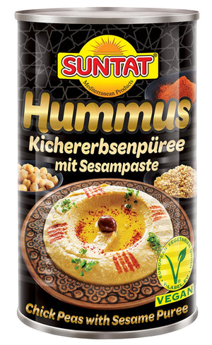 SUNTAT – Puré de Grão-de-Bico com Pasta de Sésamo (Humus), 330 g