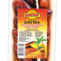 Suntat Datteln mit Stein 200 g – Packung, Vorderseite