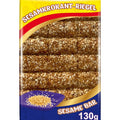 Sojus Sesamkrokant-Riegel 130 g – Packung, Vorderseite