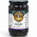 Demetra's geschwärzte Oliven mit Stein 680 g – Glas, Vorderseite