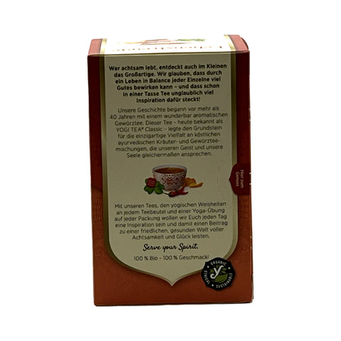 Chá Yogi - Lebensfreude - 30,6 g