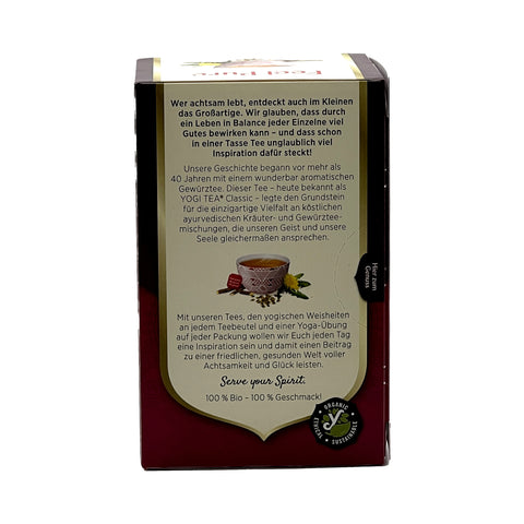 Chá Yogi - Sinta-se Puro - 30,6 g
