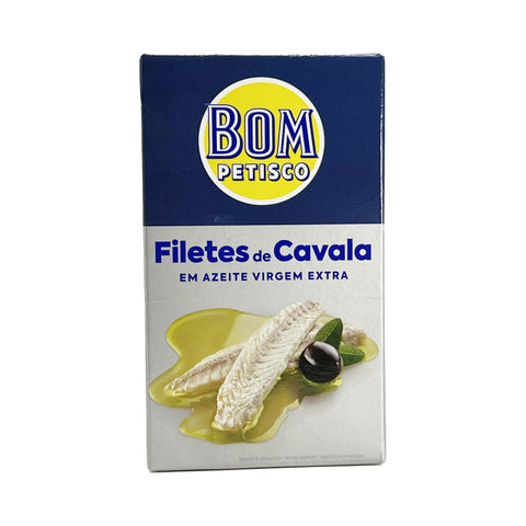 Bom Petisco - Makrelenfilets in nativem Olivenöl extra - 78 g