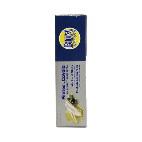 Bom Petisco - Makrelenfilets in nativem Olivenöl extra - 78 g