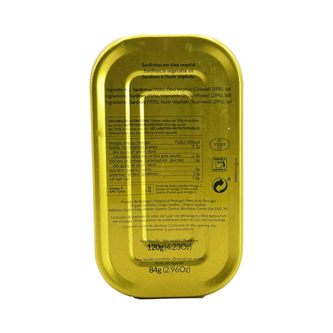 Bom Petisco - Sardines in vegetable oil - 84 g