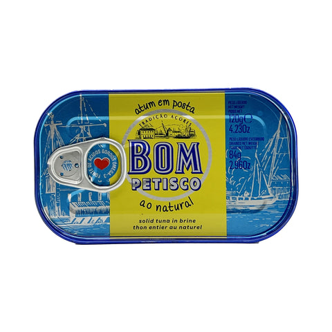 Bom Petisco - Thunfisch in natürlicher Salzlake - 78 g