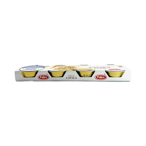 Fides - Mackerel pâté - 4x22 g