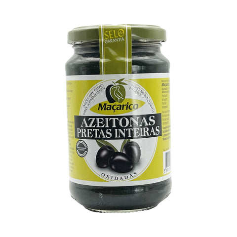 Macarico - Whole Black Olives - 350 g