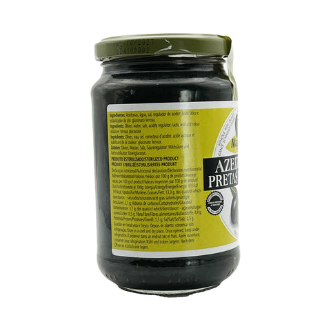 Macarico - Azeitonas Pretas Inteiras - 350 g