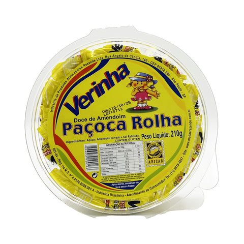 Verinha - Peanut Pacoca Cork Candy - 210 g