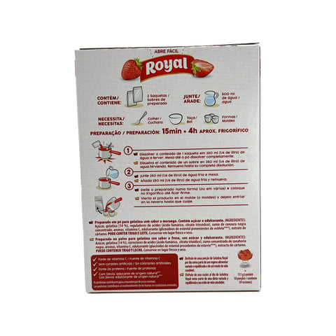 Royal - Strawberry Fresh Gelatin - 114 g