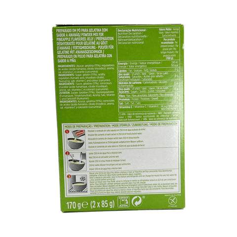Micau - Pineapple Flavored Gelatin - 170 g
