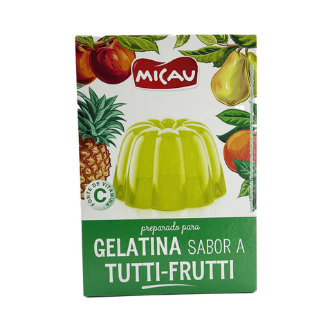 Micau - Tutti-Frutti Flavored Gelatin - 170 g