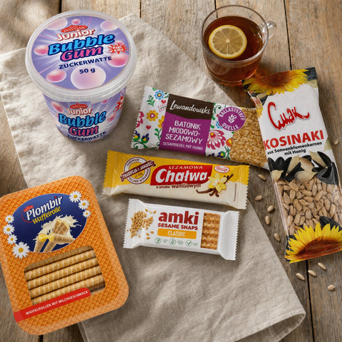 Eastern Europe Sweets and Wafers – Case Set – serving suggestion