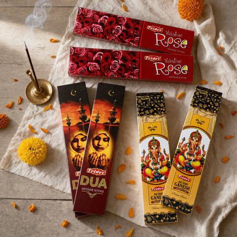 Incense Set India (Mini) – serving suggestion